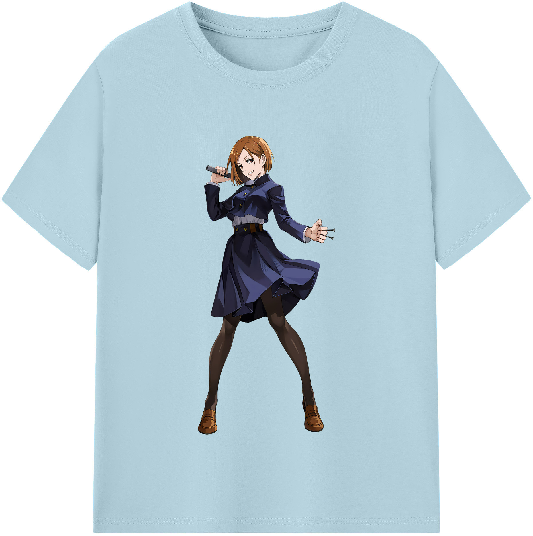（画像用） 呪術廻戦 Jujutsu Kaisen 綿100％半袖Tシャツ（フロントプリント）